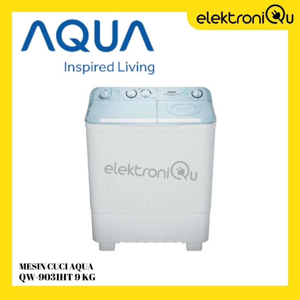 Mesin Cuci AQUA 9kg QW-9031HT