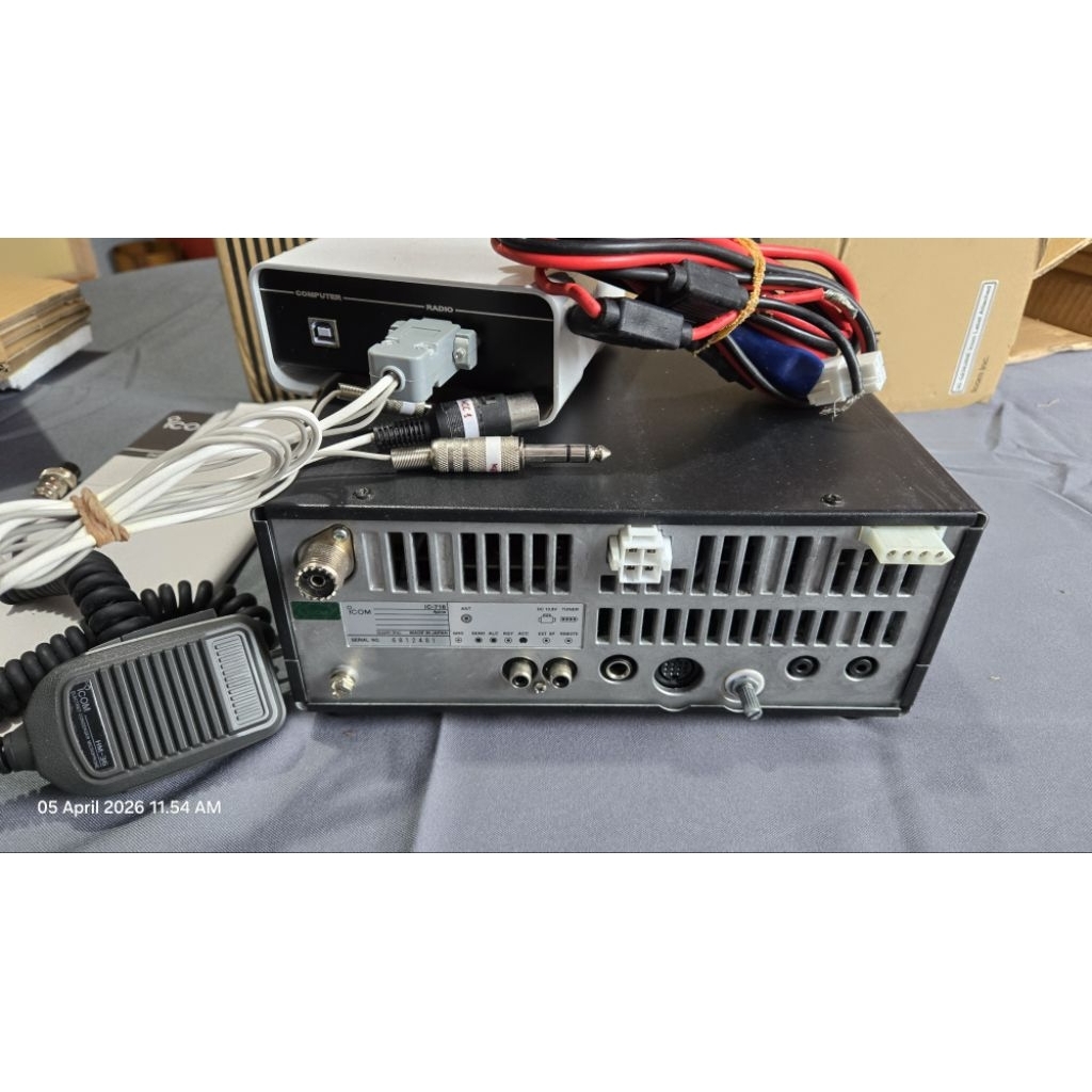 [BEKAS] Icom IC-718 HF + Interface utk mode digital