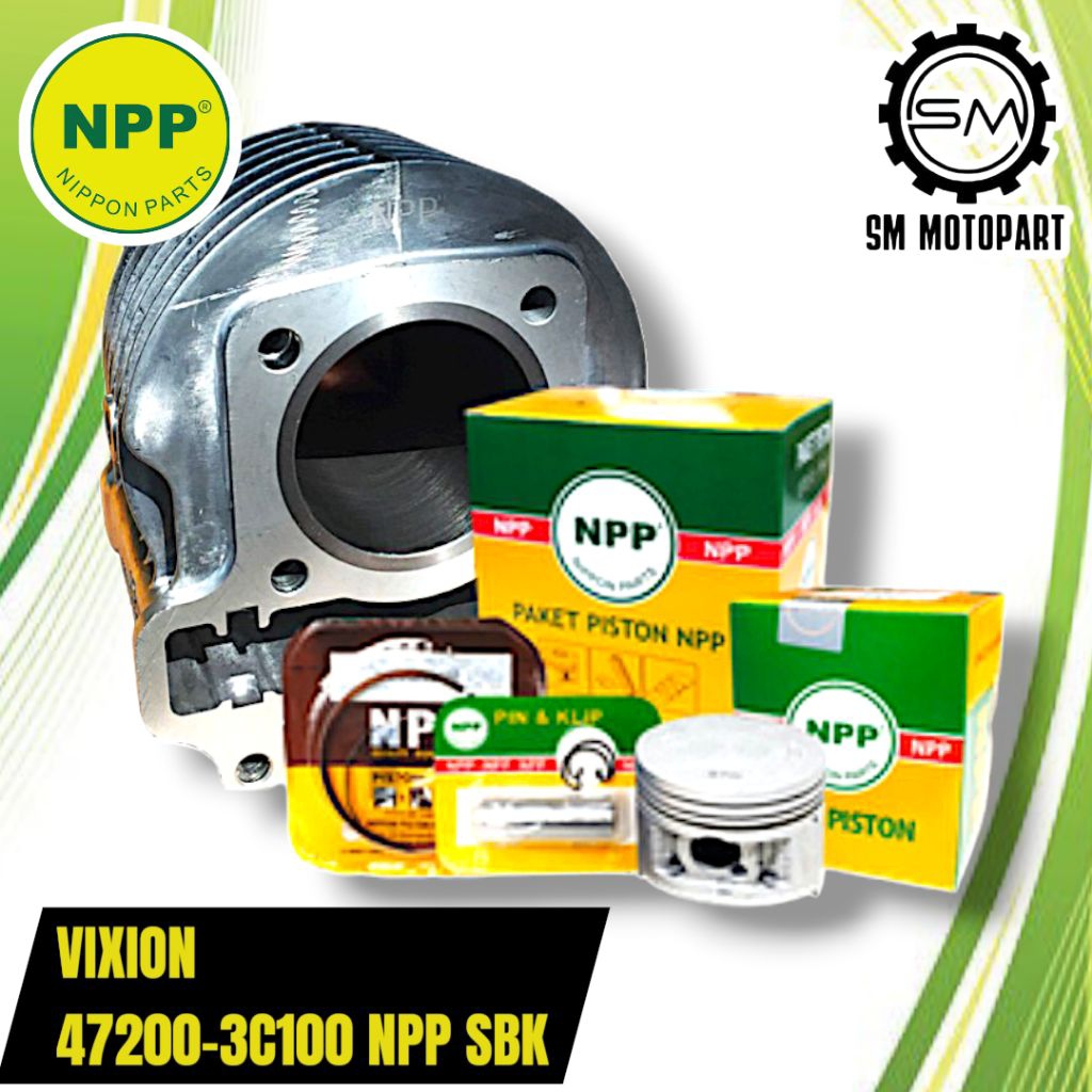 NPP 47200-3C100 SILINDER BLOK MESIN BORING SET VIXION OLD CYLINDER BLOK