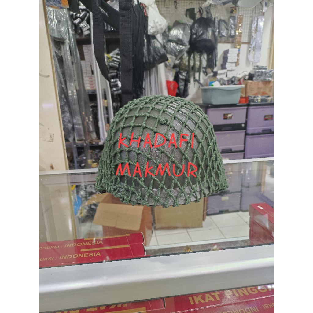 Helm pendidikan tni , Helm hijau tni