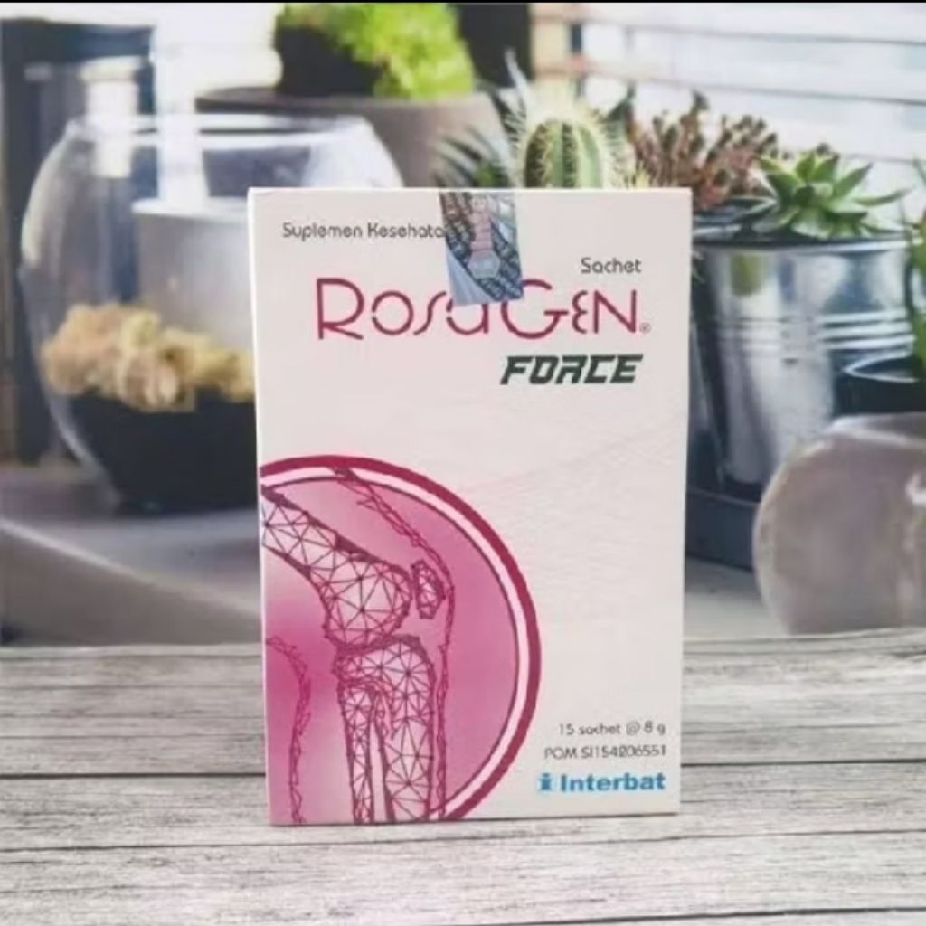 ROSAGEN FORCE 15 SACHET ORIGINAL ROSAGEN 100% ASLI ORIGINAL ROSAGEN