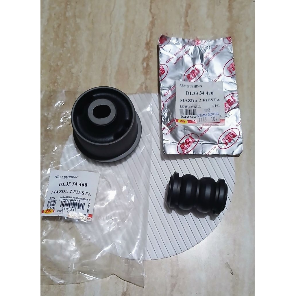 Bushing Arm, bos kapak kapak. Bos Arm  MAZDA 2 Besar dan Kecil Merk RBI THAILAND