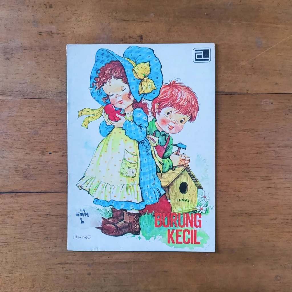 Buku Cerita Anak Vintage Seri Dua Saudara Nomor 08 Burung Kecil Penerbit Aries Lima Cetakan Pertama 