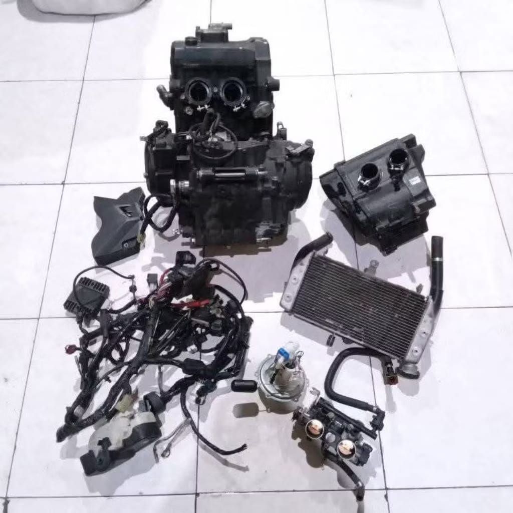 mesin R25 PNP yamaha MT 25 ful set tinggal naik rangka aja