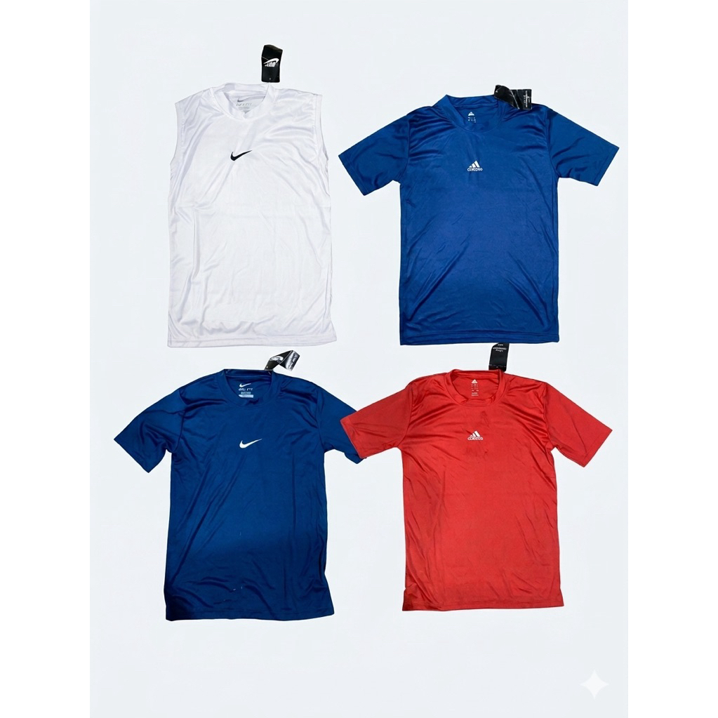 Kaos Olahraga Second | Jersey Sport Pria Wanita | Breathable Nyaman Gym & Lari