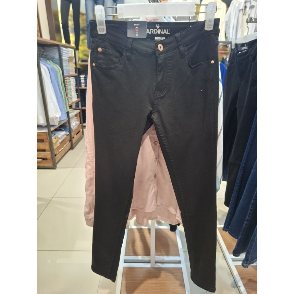 CELANA JEANS HITAM SKINNY CARDINAL GIRLS ORIGINAL MATAHARI