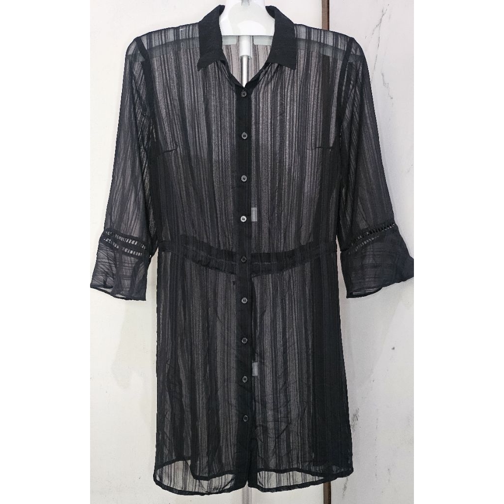 Kemeja Tunik Hitam Pr3L0v3