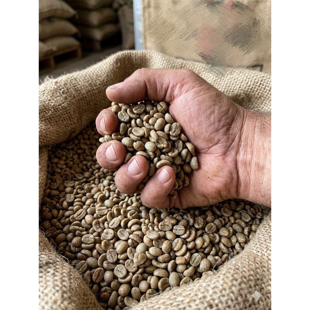 BIJI KOPI MENTAH ROBUSTA GUNUNG KAWI