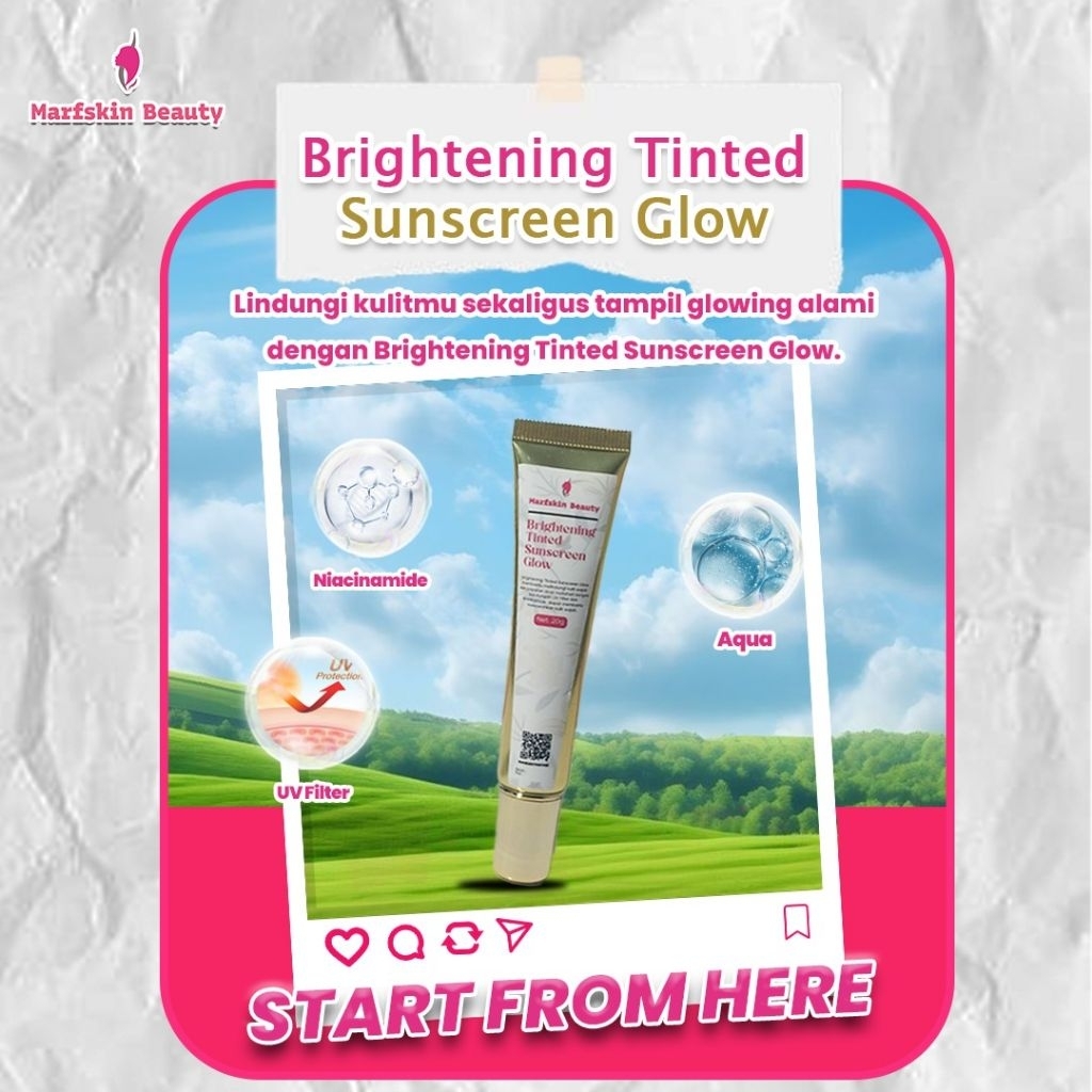 BRIGHTENING TINTED SUNSCREEN GLOW | TINTED SUNSCREEN | SUNSCREEN GLOW