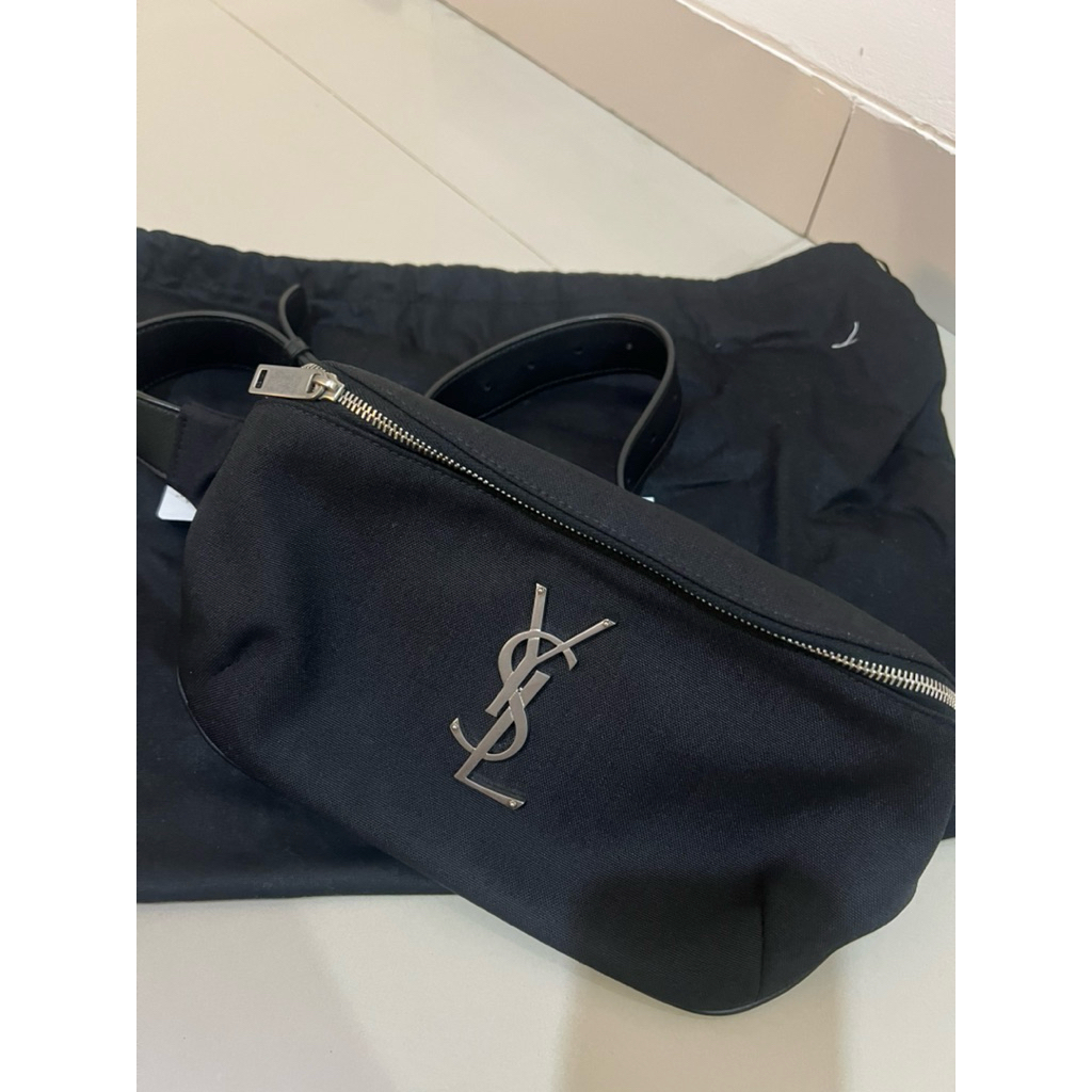 NEW ORIGINAL SLING BAG YSL BLACK MAN