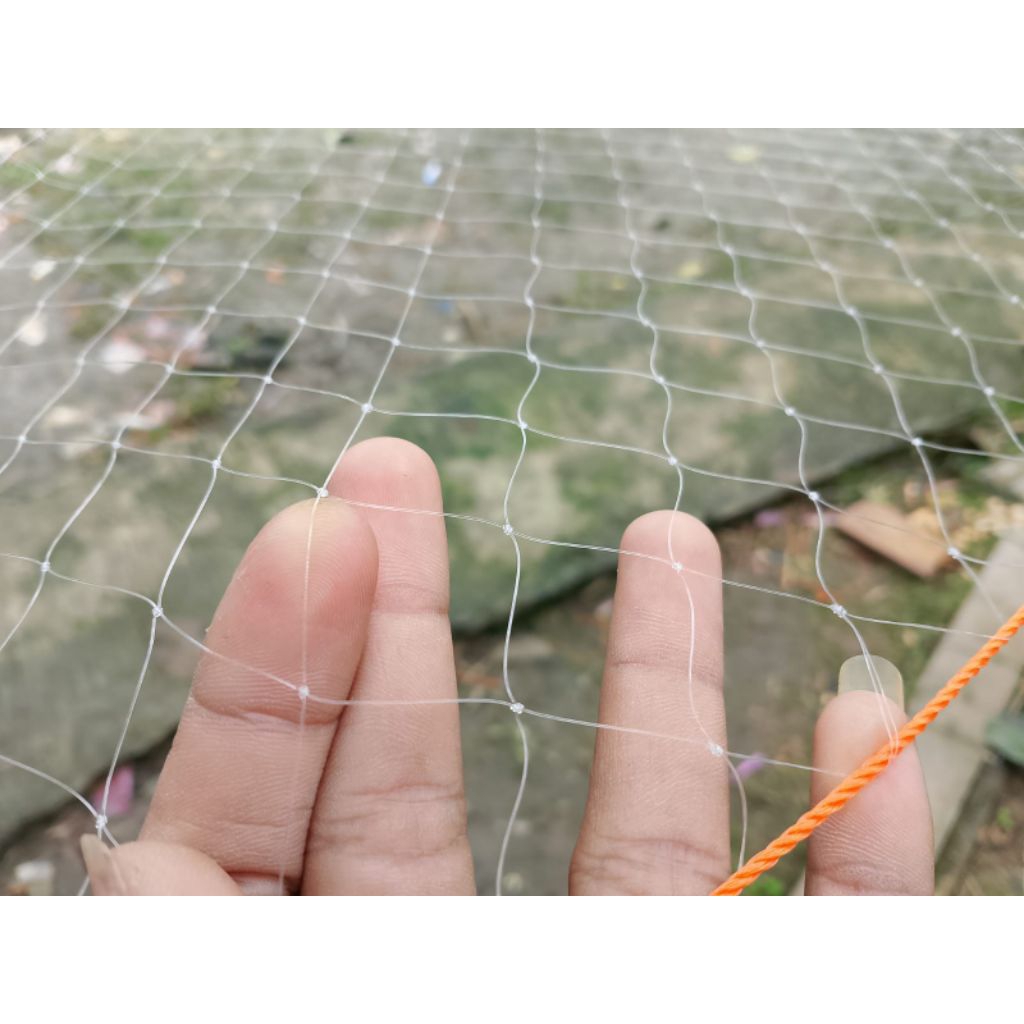 anco ikan ukuran 3×3 meter lubang 2 inch senar 0,30m.jaring anco ,tangkul ikan,sirib