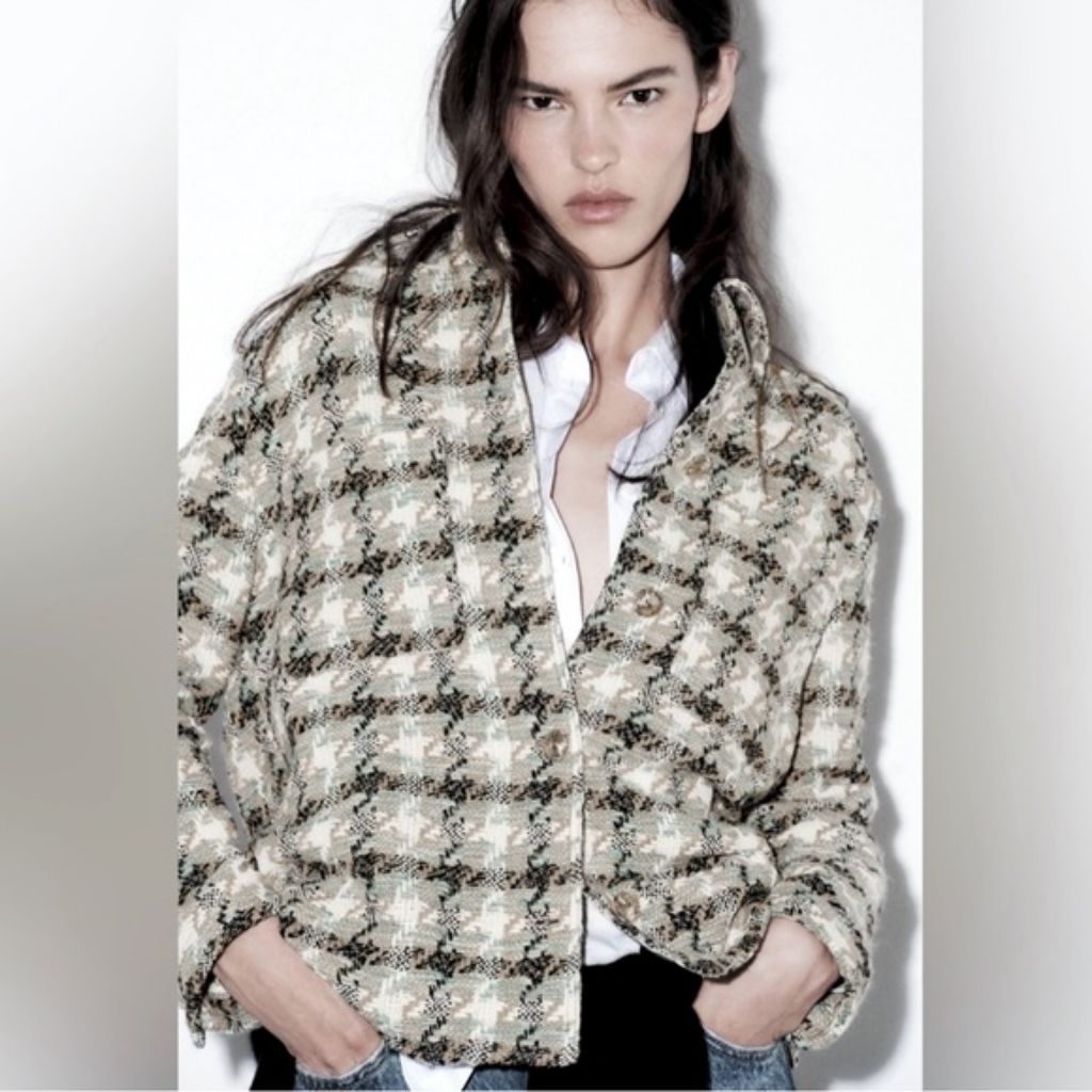 ZARA TWEED BLAZER