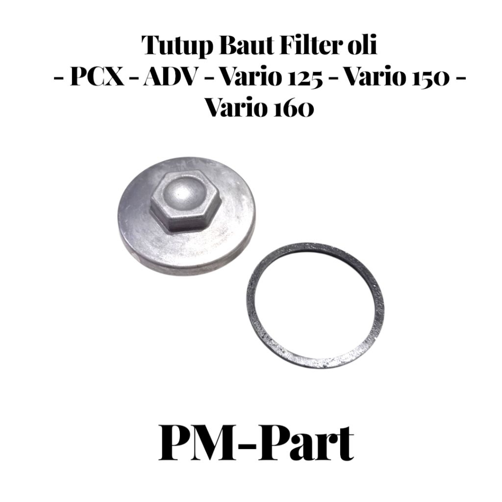 Tutup baut filter oli PCX ADV Vario 125 old 150 160 new old original