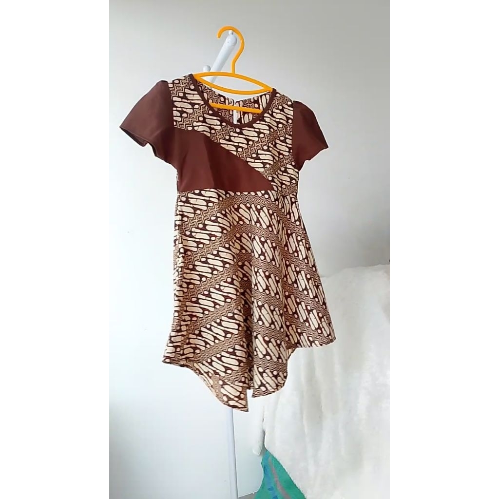 Dress Katun Anak Perempuan Polos & Batik