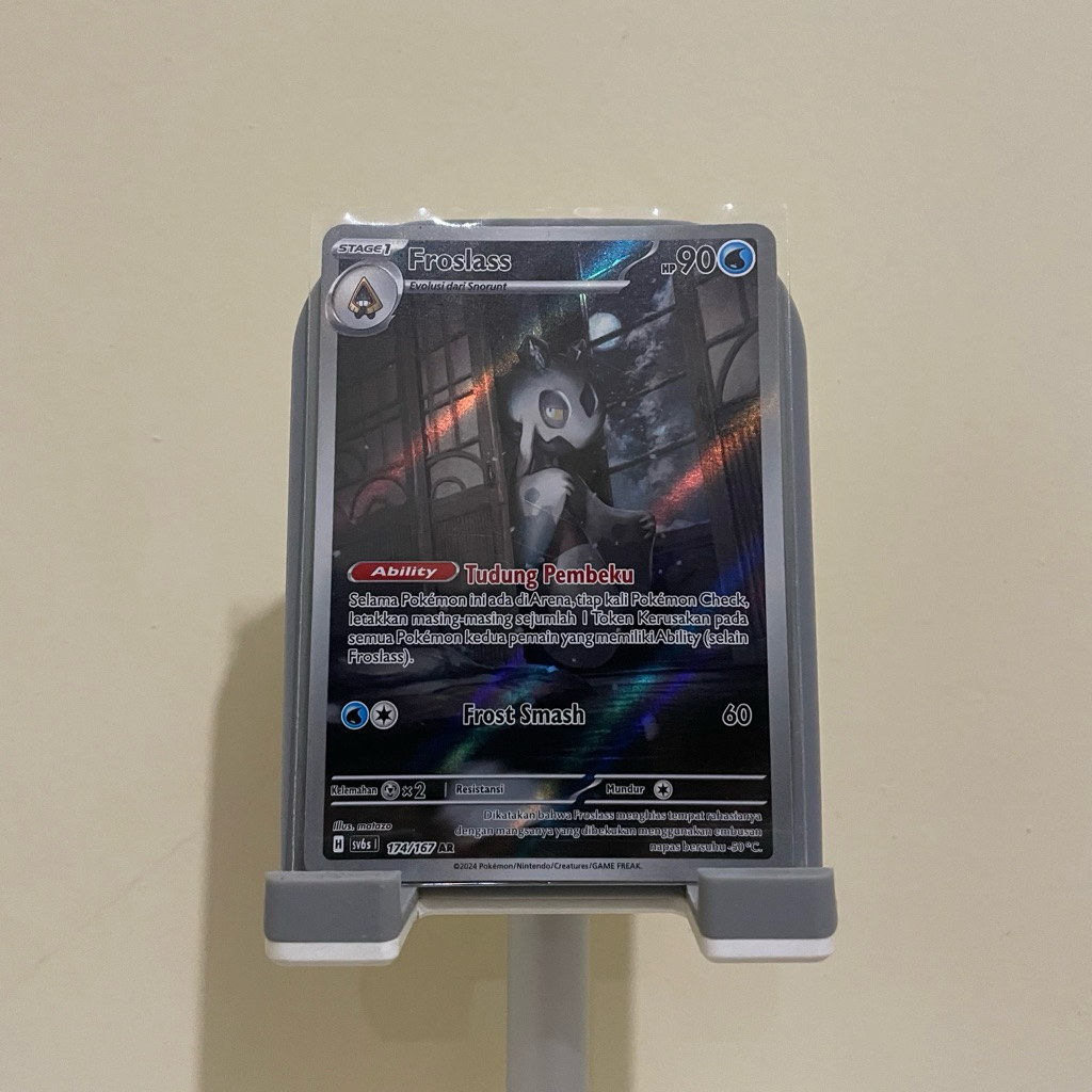 Pokemon TCG Indonesia | Froslass AR SV6S 174/167  | Topeng Transfigurasi