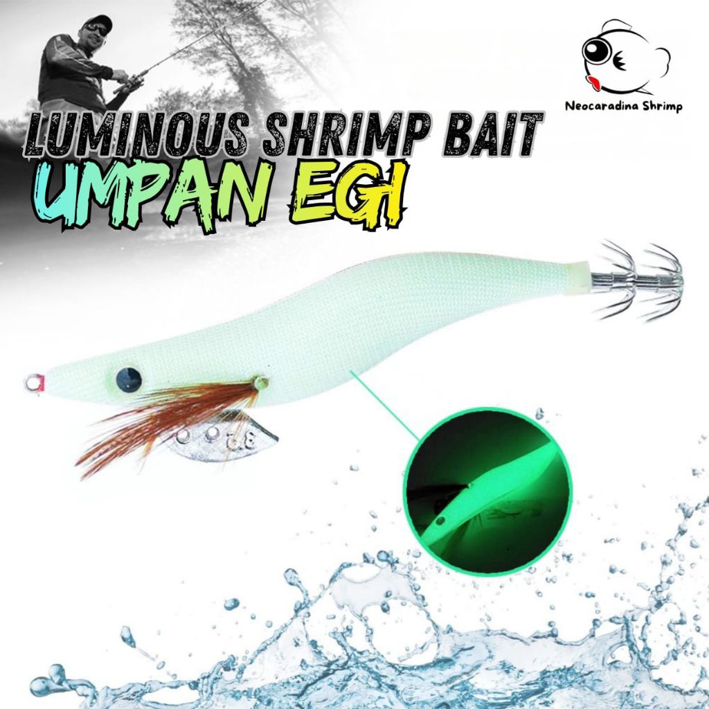 Umpan EGI Yozuri Cumi Squid Jig || Umpan Pancing Cumi || Umpan Pancing Glow In The Dark