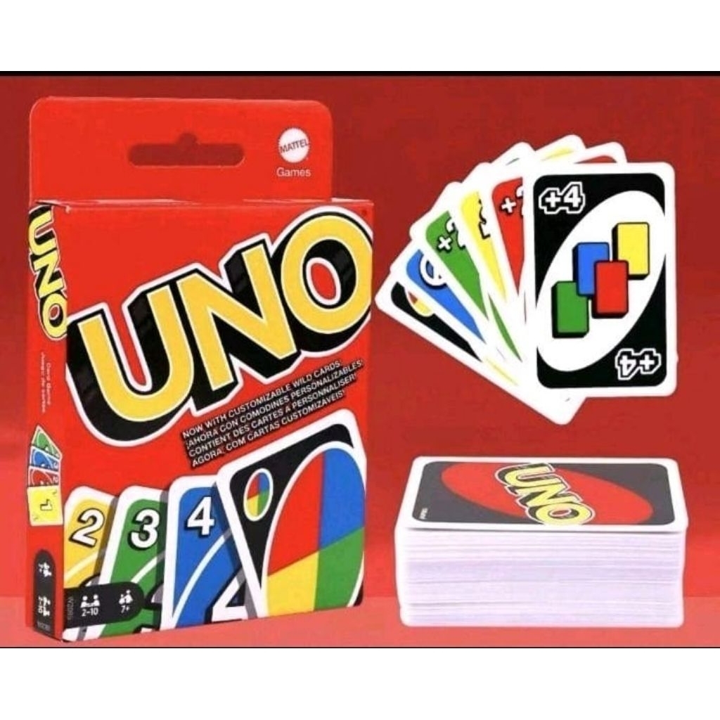 FLIP Kartu Permainan Seru UNO Merah - Dos - Dare - Fun Game Board Game Family Card
