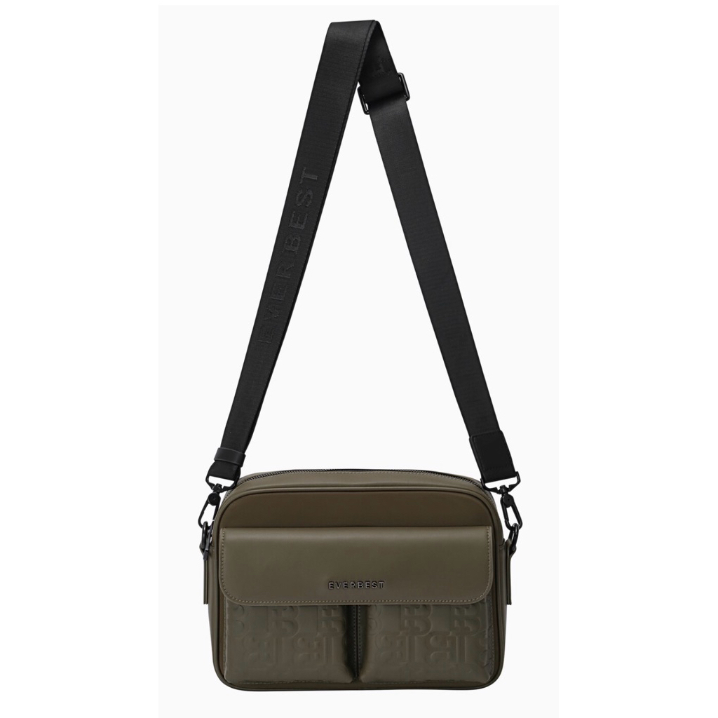 Messenger Bag Pria EVERBEST Original - Leather - Adnize