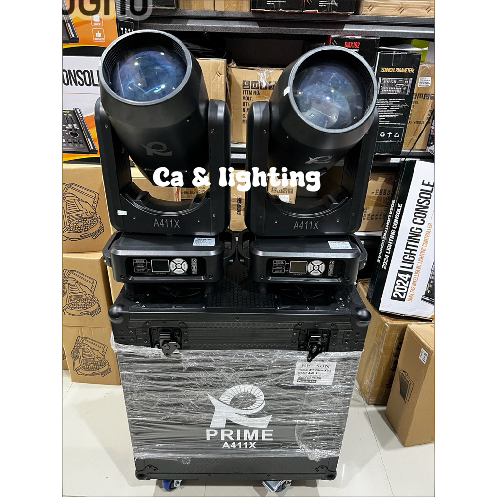 Beam Redsun A 411 X prisma king 411watt