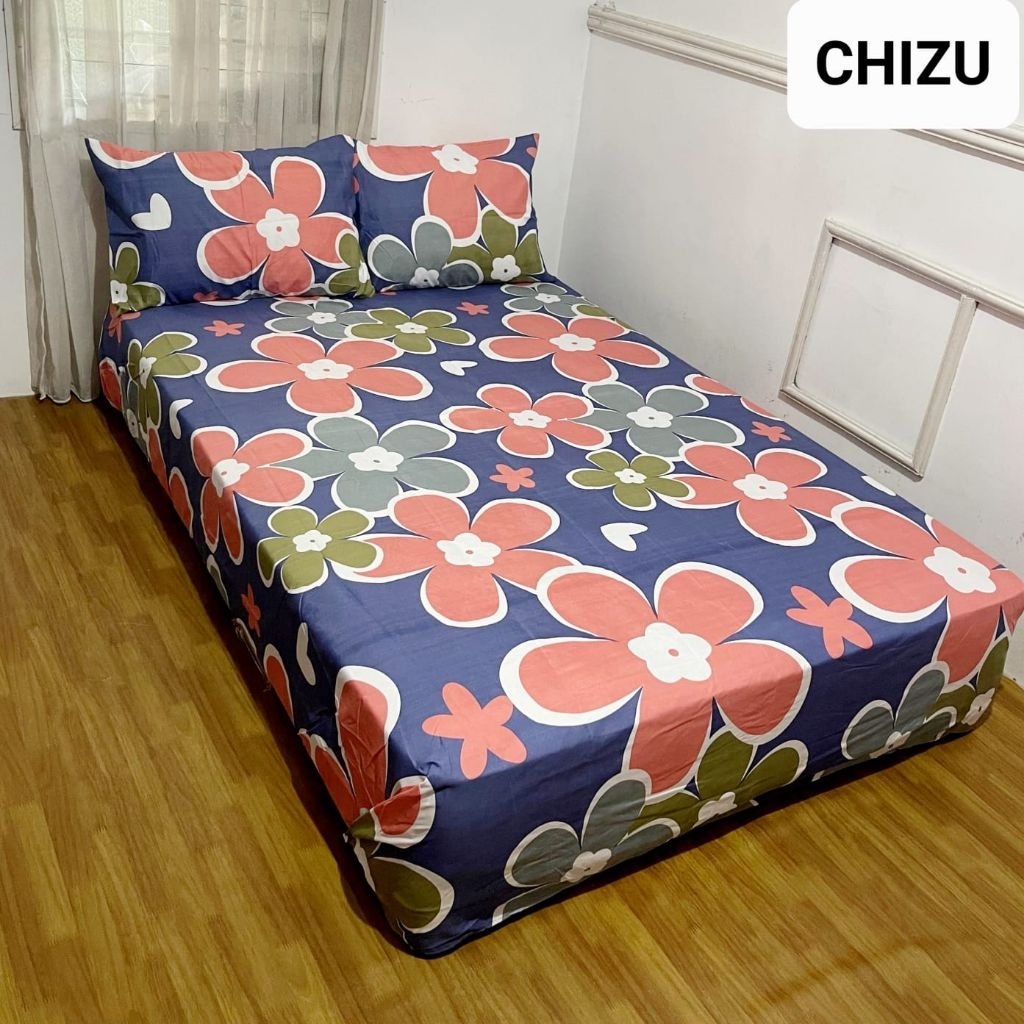 BISA COD sprei chizu minimalis 90 x 200 motif estetik minimalis seprei 160X200 murah 180x200 seprai 