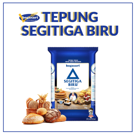 TEPUNG TERIGU BOGASARI / TEPUNG SEGITIGA BIRU / BOGASARI SEGITIGA BIRU