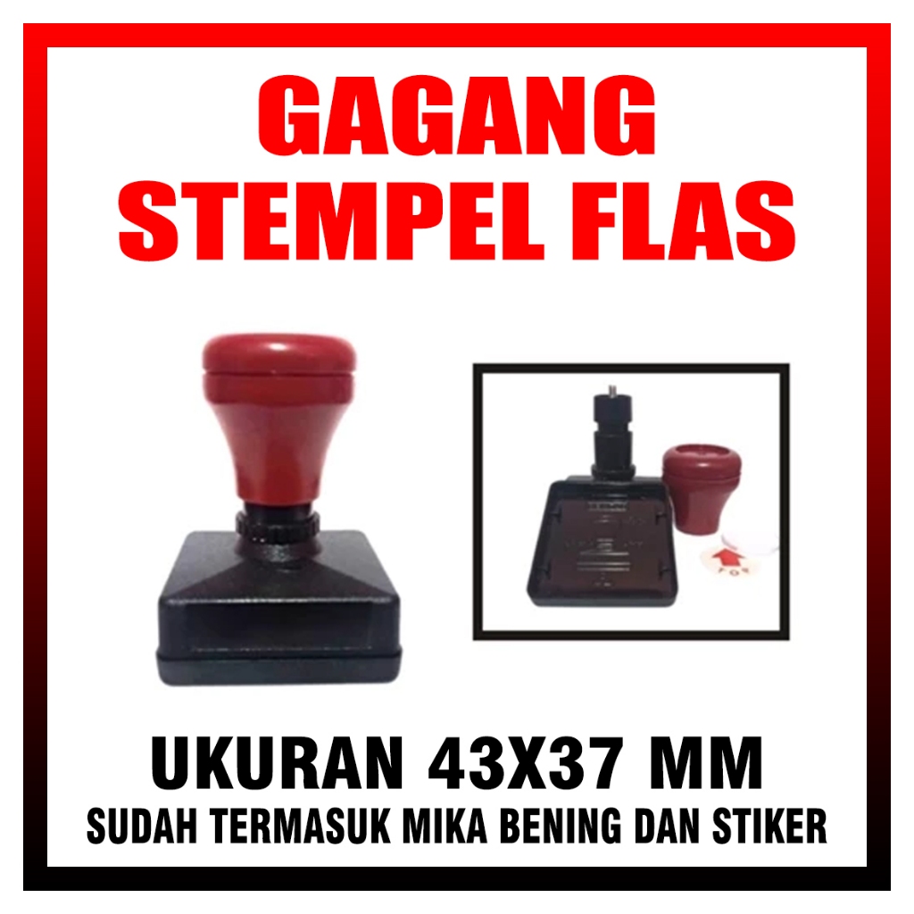 gagang stempel 43x37 josjis