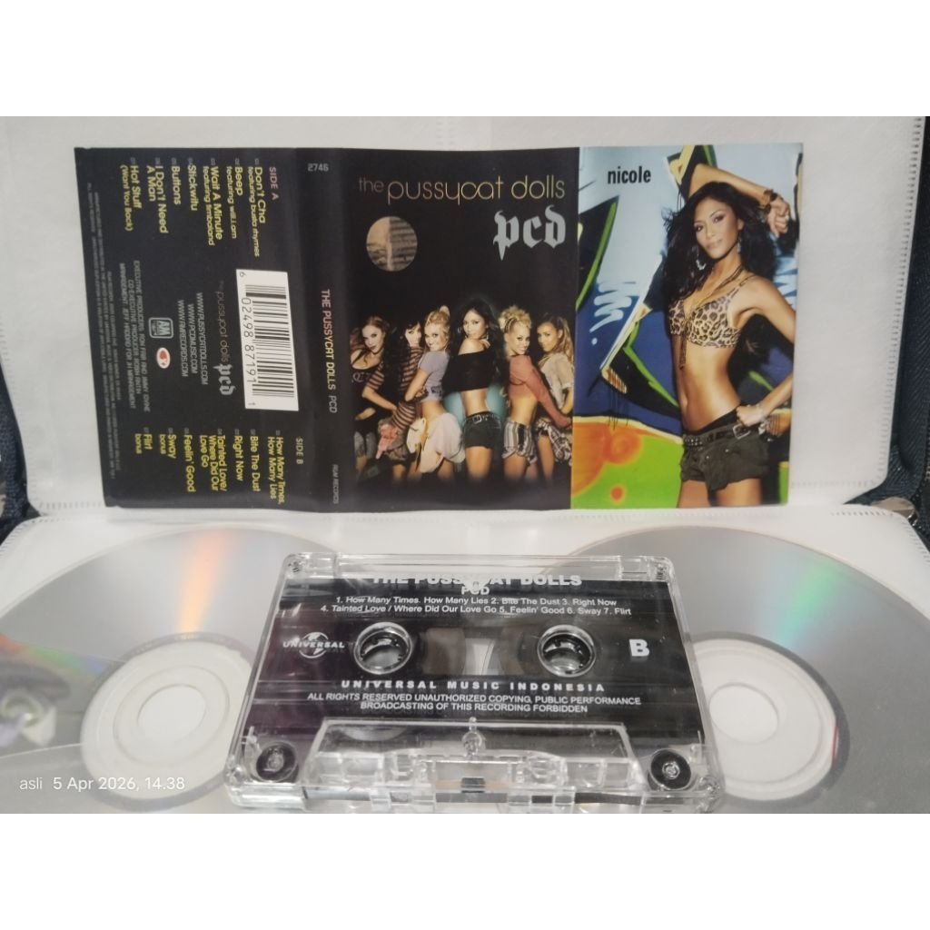kaset pita the pussycat dolls pcd album cassette tape