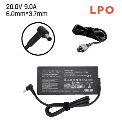 Tyche  Adaptor Charger laptop Asus ROG 20V 9A 180W ( 6.0*3.7mm ) TUF A15 FX506 FX506I FX506UI 14 G14