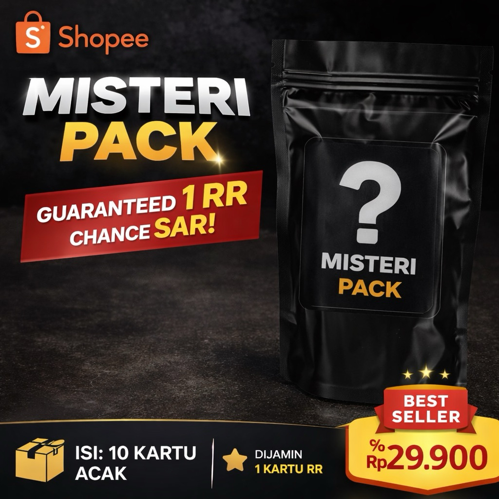 Misteri pack Pokemon TCG Indonesia|Pokemon TCG