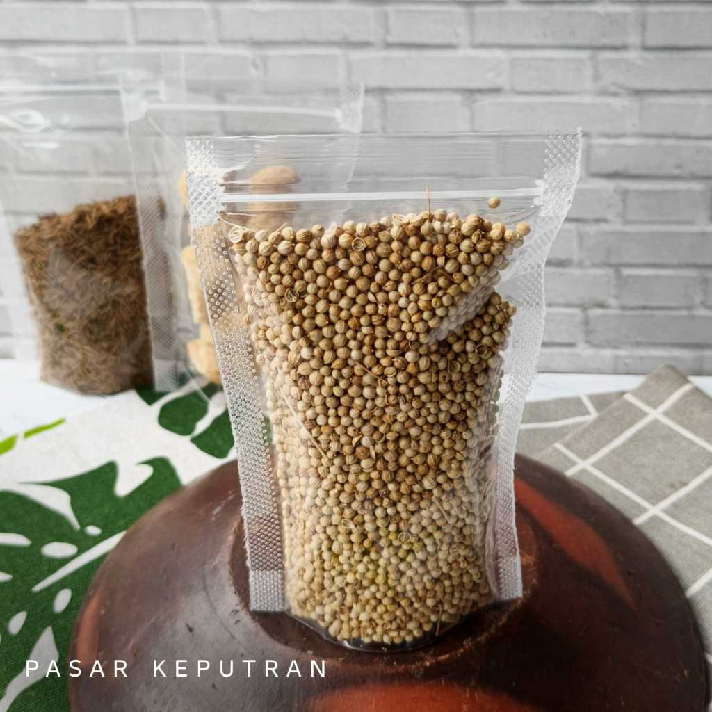 Ketumbar, biji ketumbar, ketumbar segar