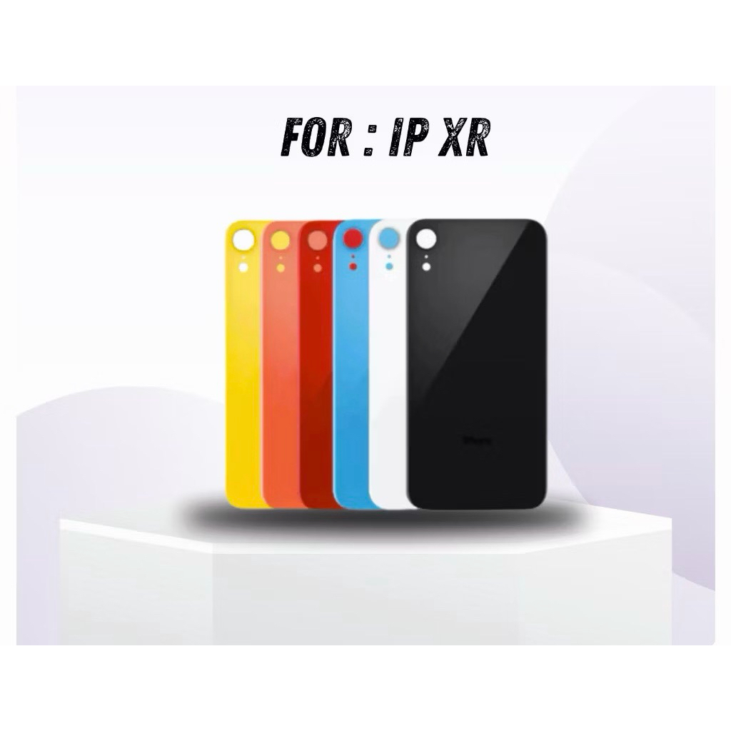 BACKDOOR BACKGLASS CASING BELAKANG iPHONE XR 0riginal