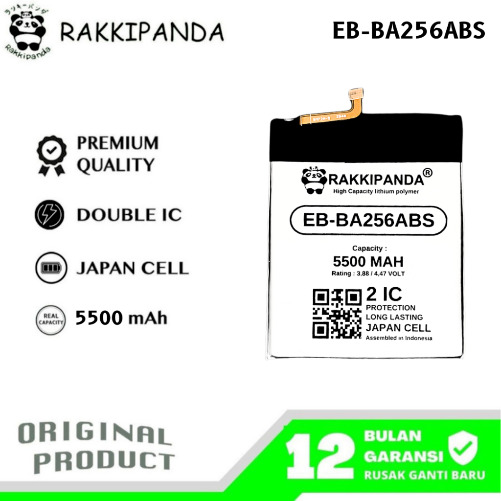 RakkiPanda - EB-BA256ABS Samsung A55 5G / A556V / A556B Batre Batrai Baterai