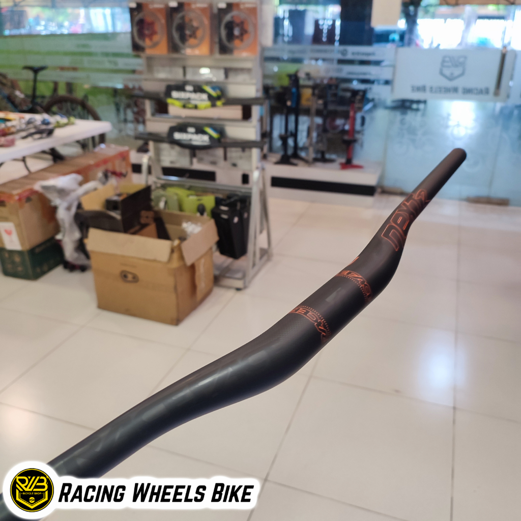 Raceface Handlebar Next R 35 Carbon Panjang 800 Rise 20 Black Orange
