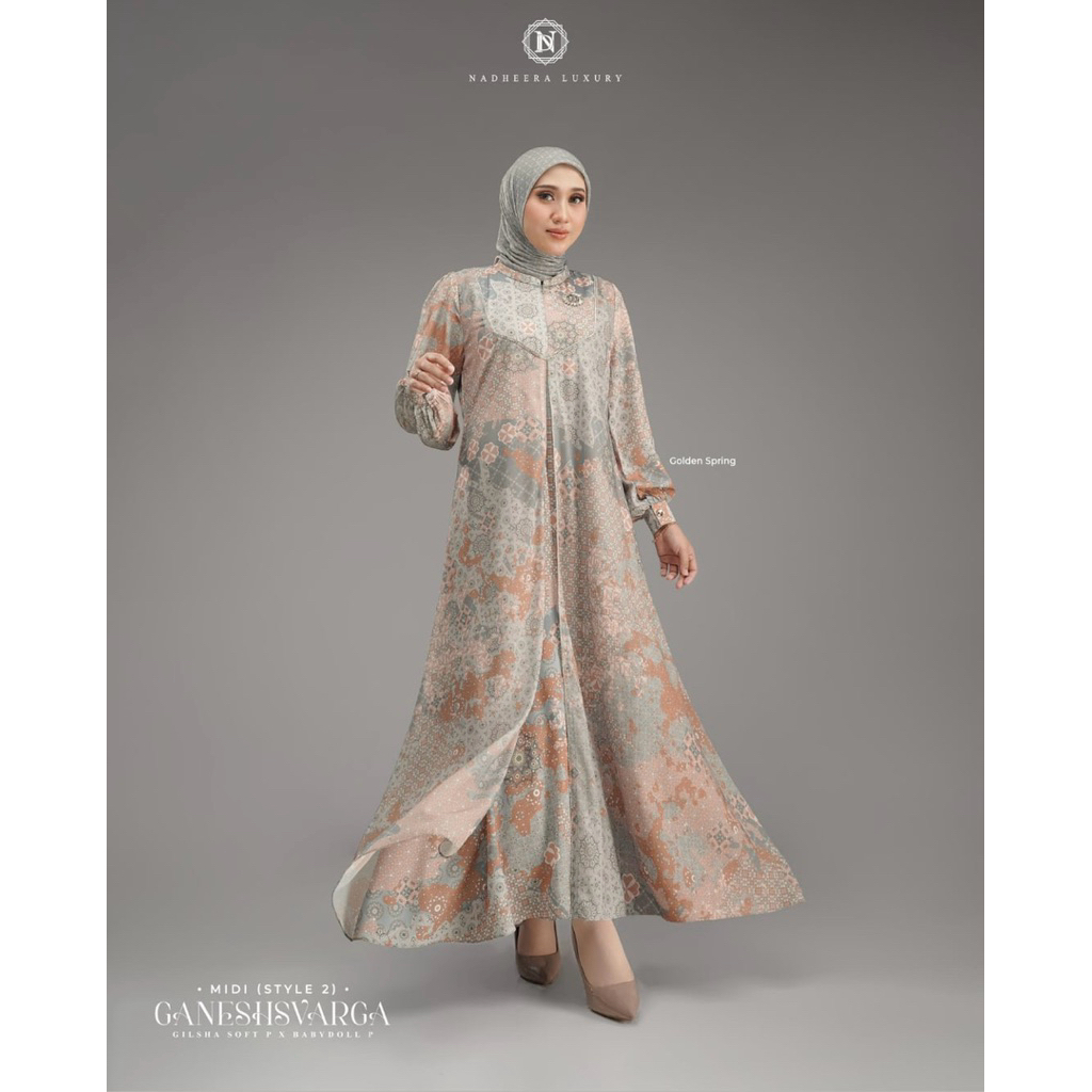 GANESHSVARGA MIDI STYLE 2 / NADHEERA GAMIS / NADHEERA LUXURY