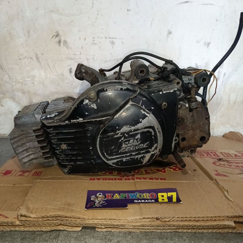 mesin Suzuki rc 100 siap naik