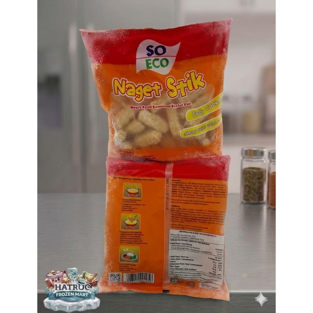 So Eco Chicken Nugget Stick 250gr