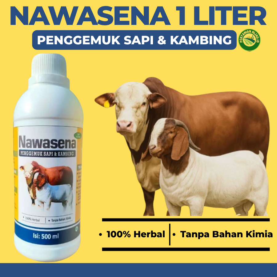 NAWASENA 500ml vitamin sapi agar cepat gemuk, vitamin kambing agar cepat gemuk