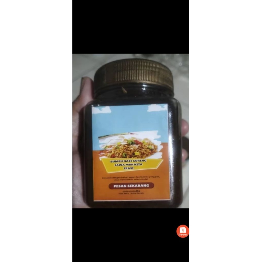 bumbu nasi goreng Jawa trasi