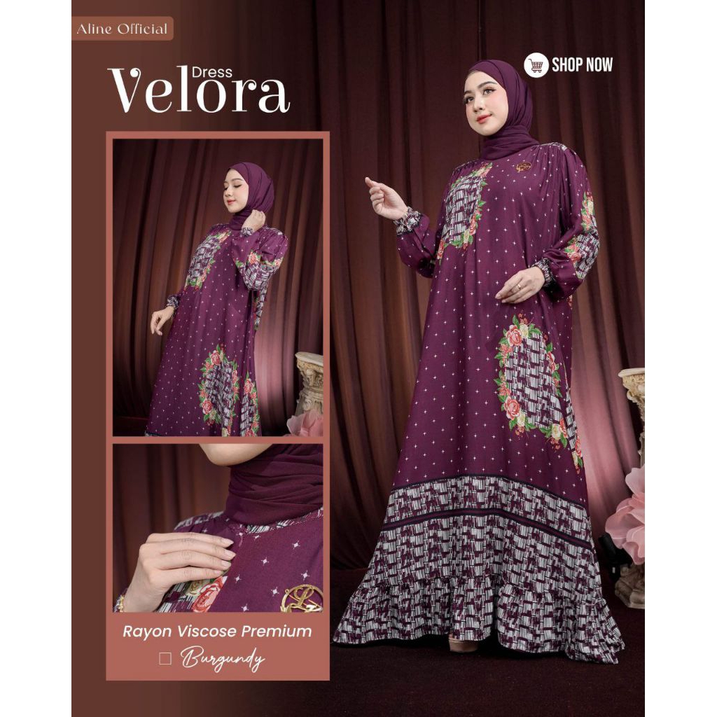 VELORA DRESS gamis by aline