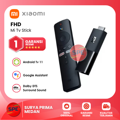 XIAOMI MI TV STICK ANDROID TV FHD GARANSI RESMI (MEDAN)