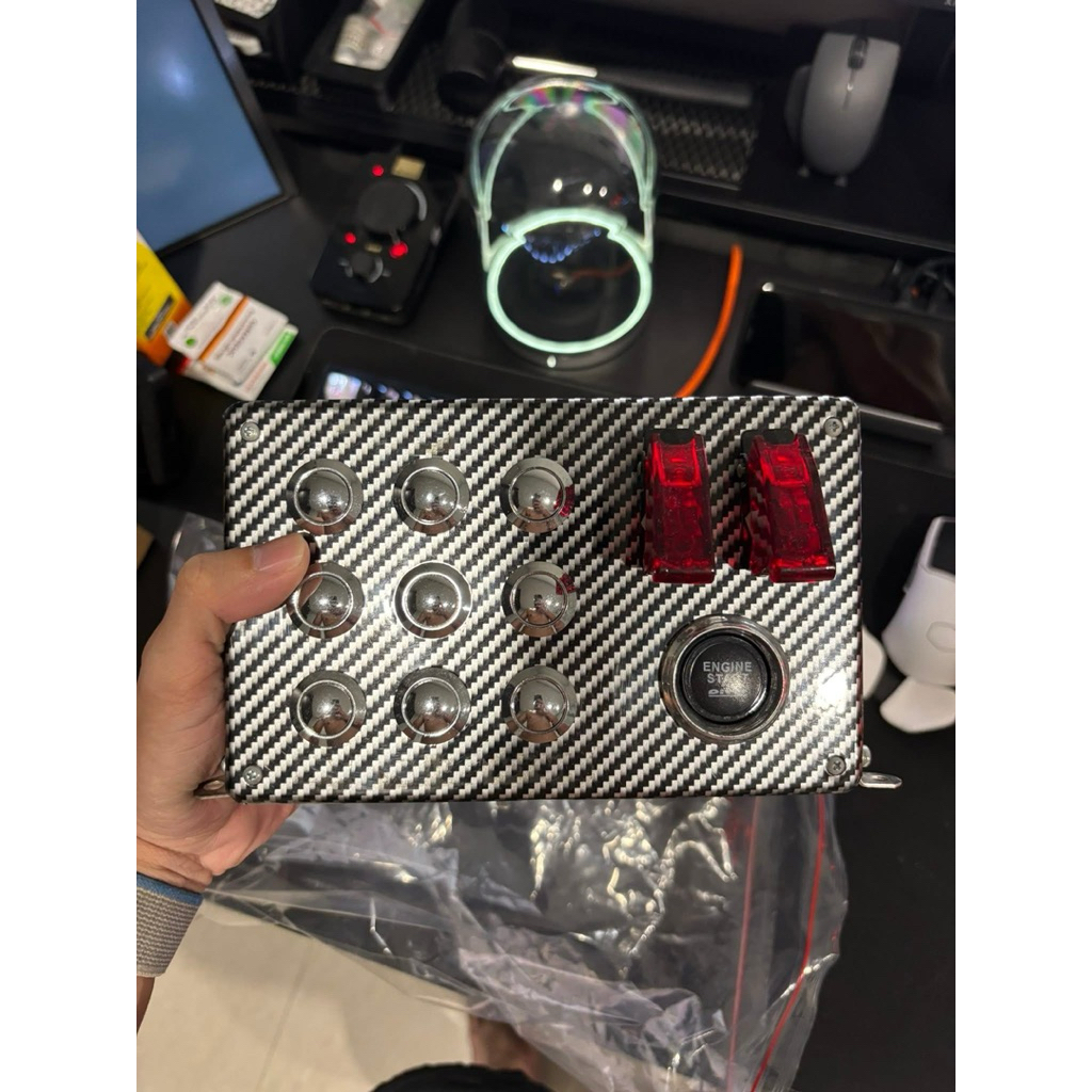 Button Box Accessories Setup Sim Racing Moza Simagic