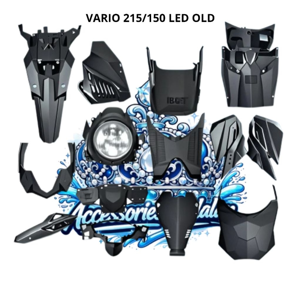 FULL SET BODY KASAR VARIO 125/150 LED OLD (BISA SATUAN)