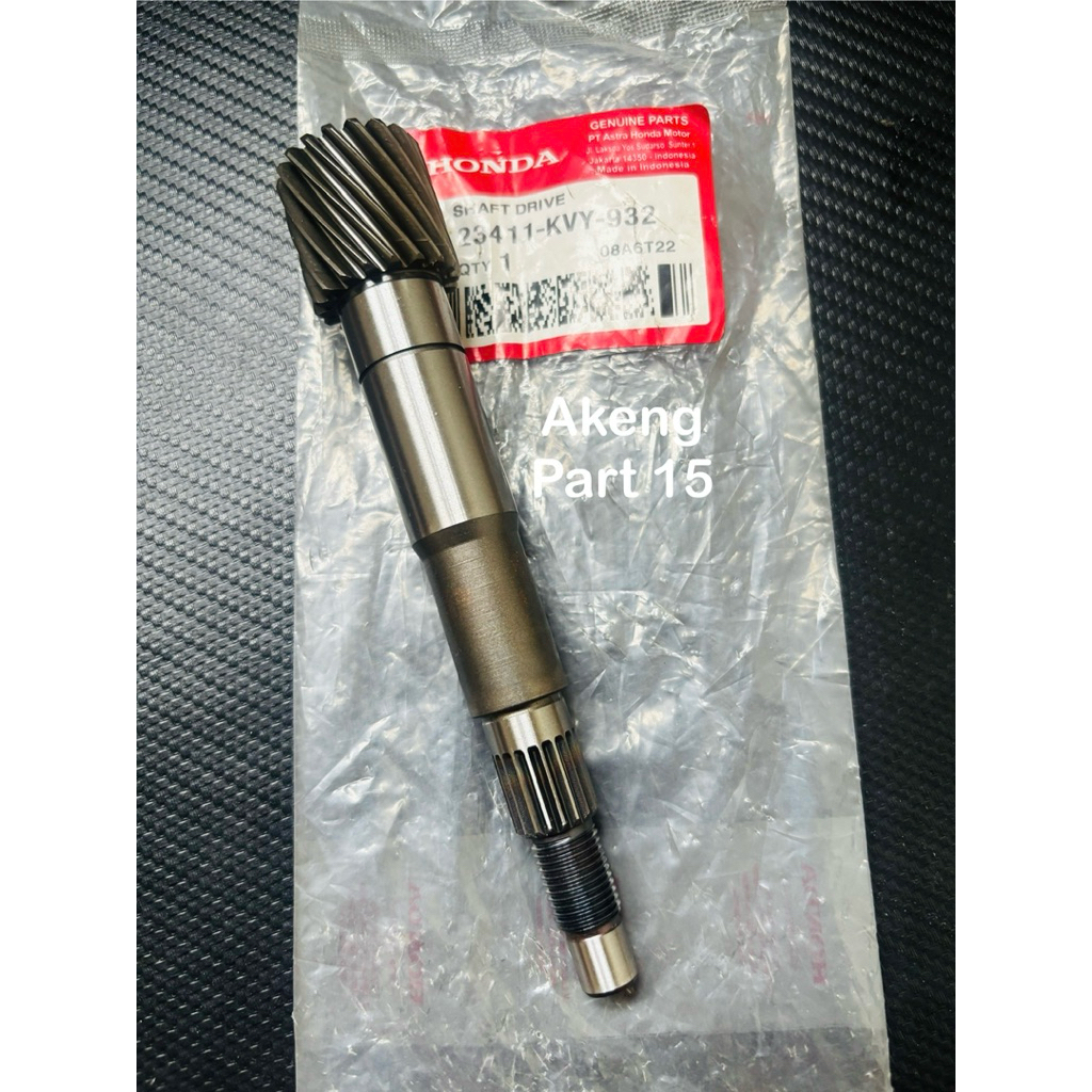 As Pully belakang Honda KVY Beat Karbu,Scoopy karbu,Spacy karbu ORI