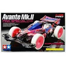 Tamiya Avante MK II Pink Special Clear Body MS Chassis 95061