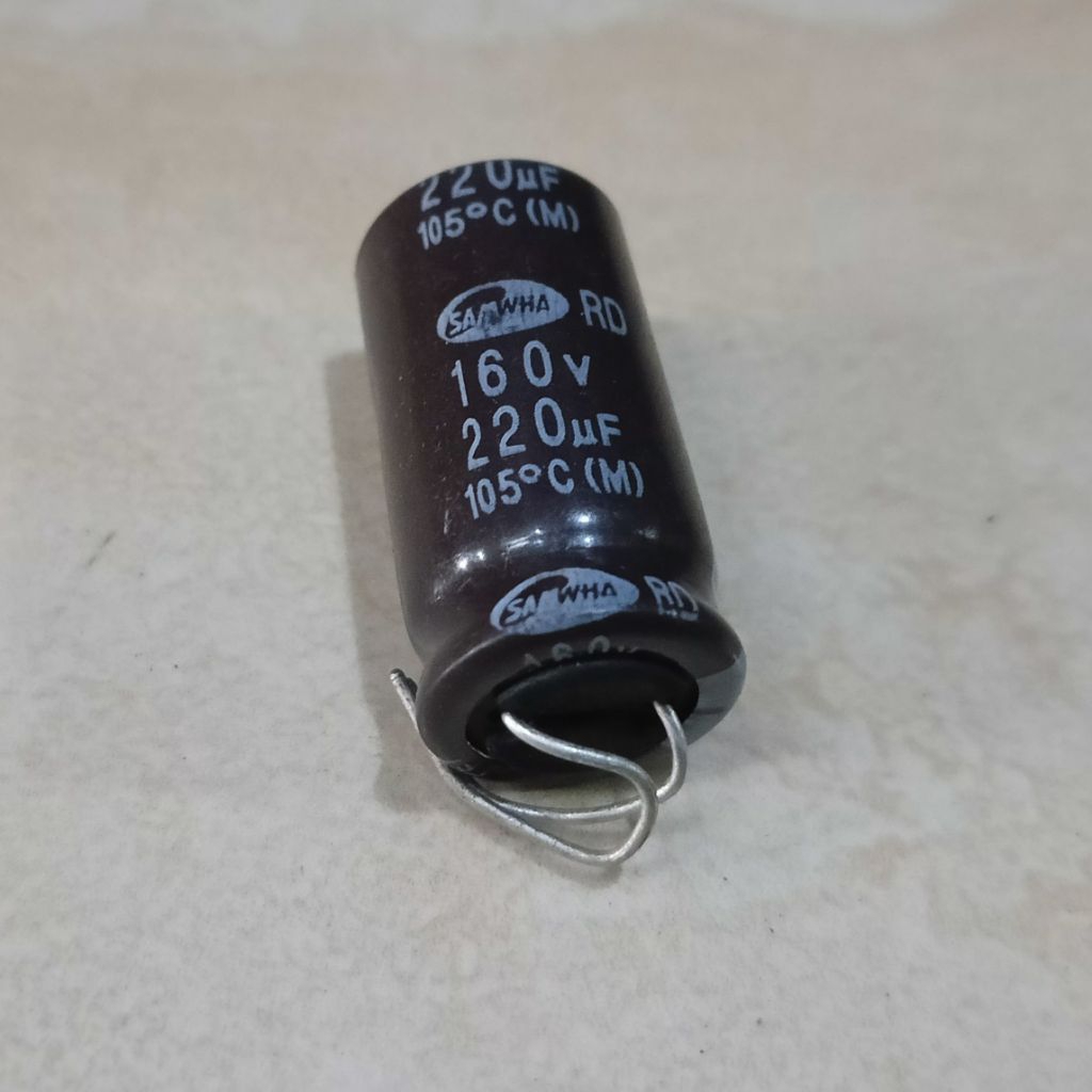 Elko 220uf 160V SAMWHA Capasitor 220uf 160V original SAMWHA