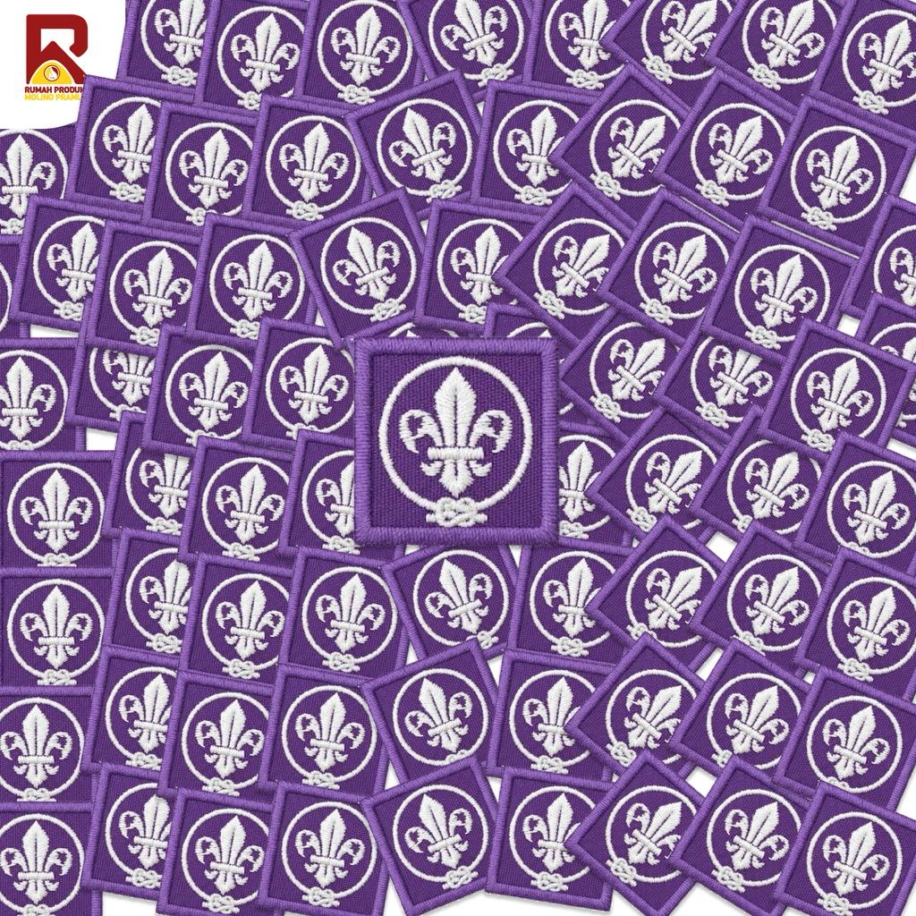 Badge WOSM Pramuka Putra