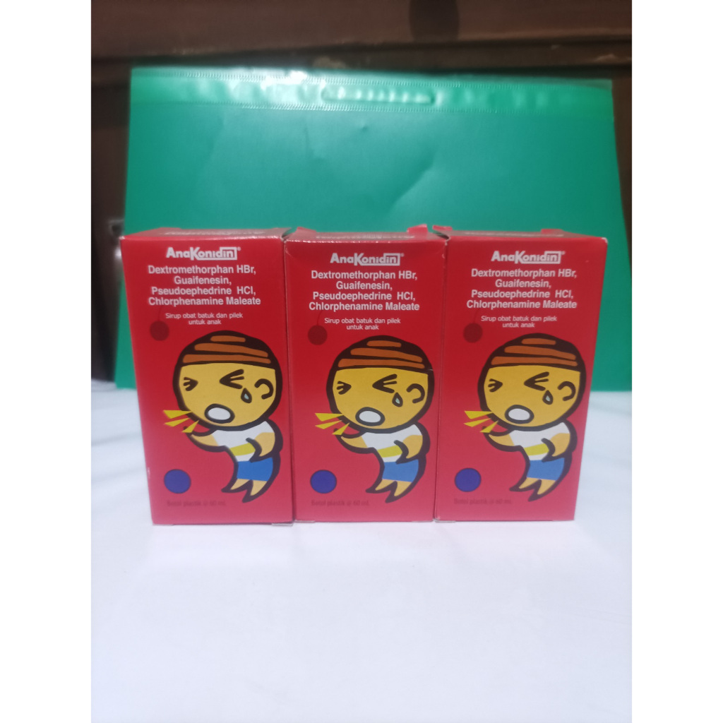 Anakonidin sirup batuk pilek 60ml obat batuk pilek anak
