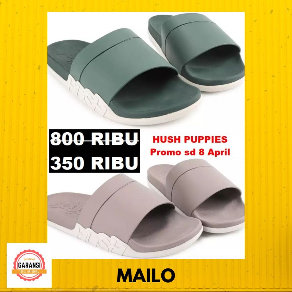 Sandal pria Hush Puppies seri MAILO 100% original store