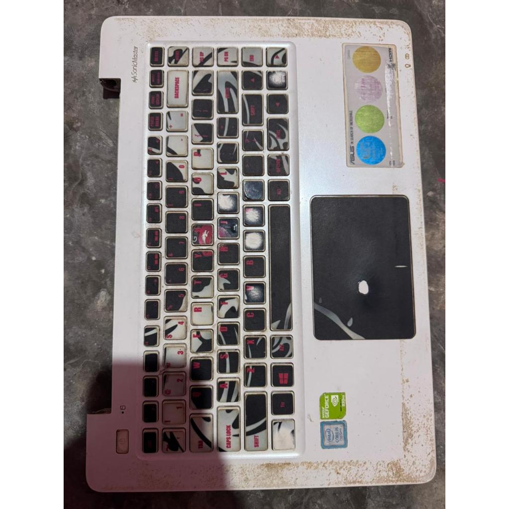 Palmrest Casing Atas Asus A456 A456U A456UR X456 + Keyboard Touchpad