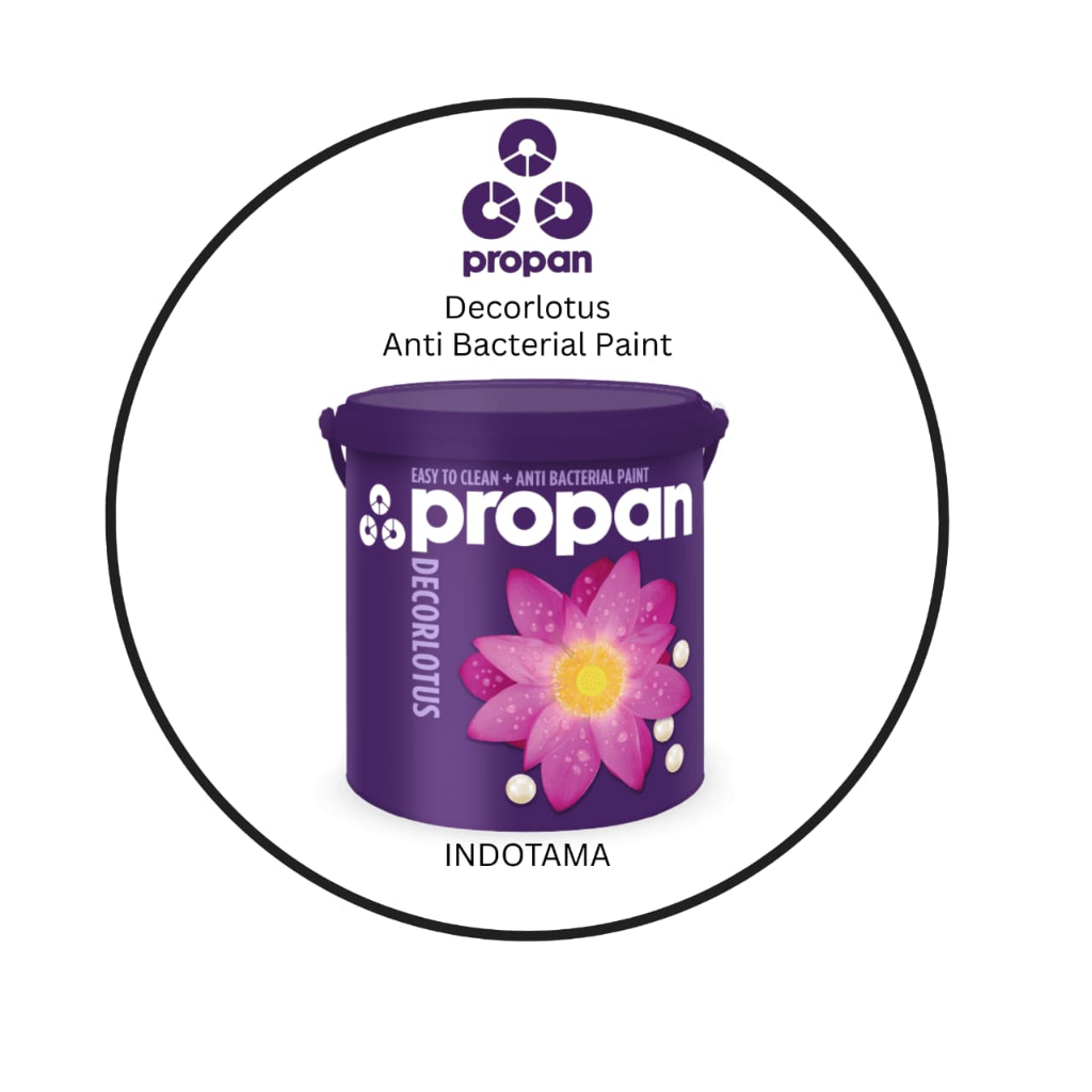 Cat Propan Decorlotus Anti Noda Dan Bakteri Paint 20L